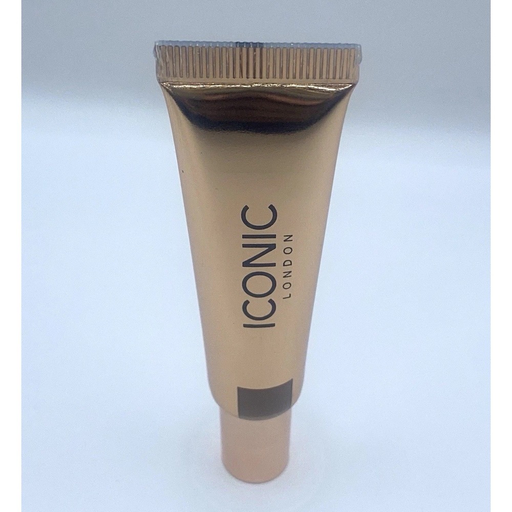 Iconic London Sheer Bronze Liquid Bronzer In Caramel Glow Full Size 0.42 oz